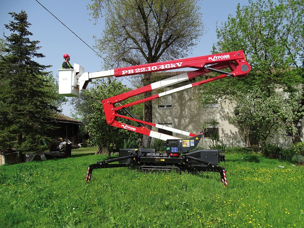 Platform Basket Spider 22.10.46 kV, mynd 3