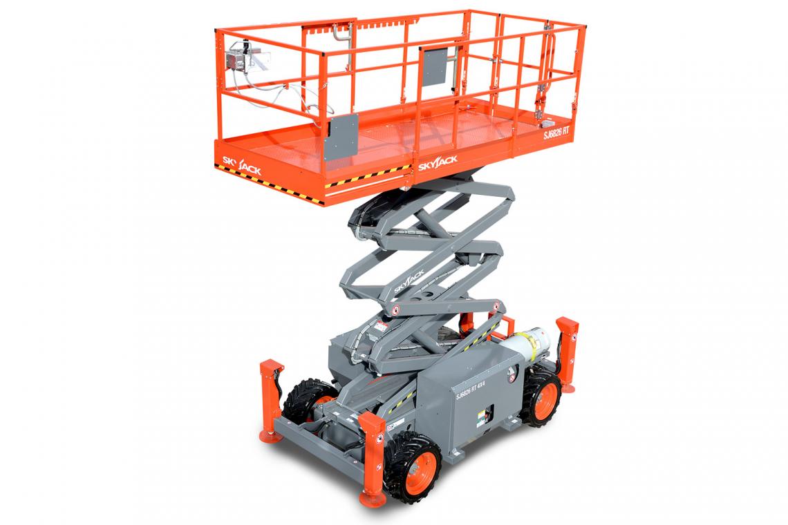 Skyjack SJ6826 RT, teikning 1
