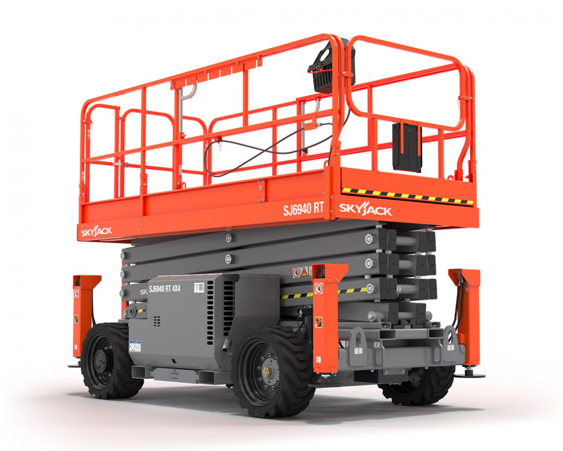 Skyjack SJ6940 RT, teikning 2