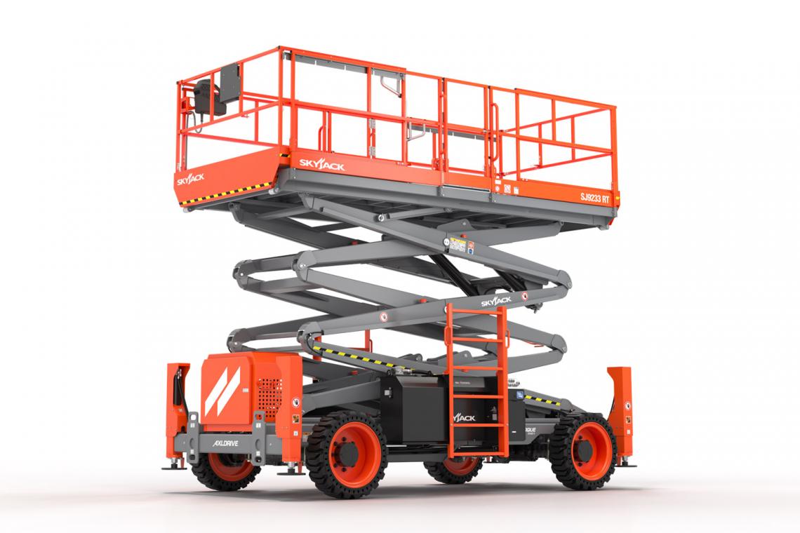Skyjack SJ9233 RT, teikning 1