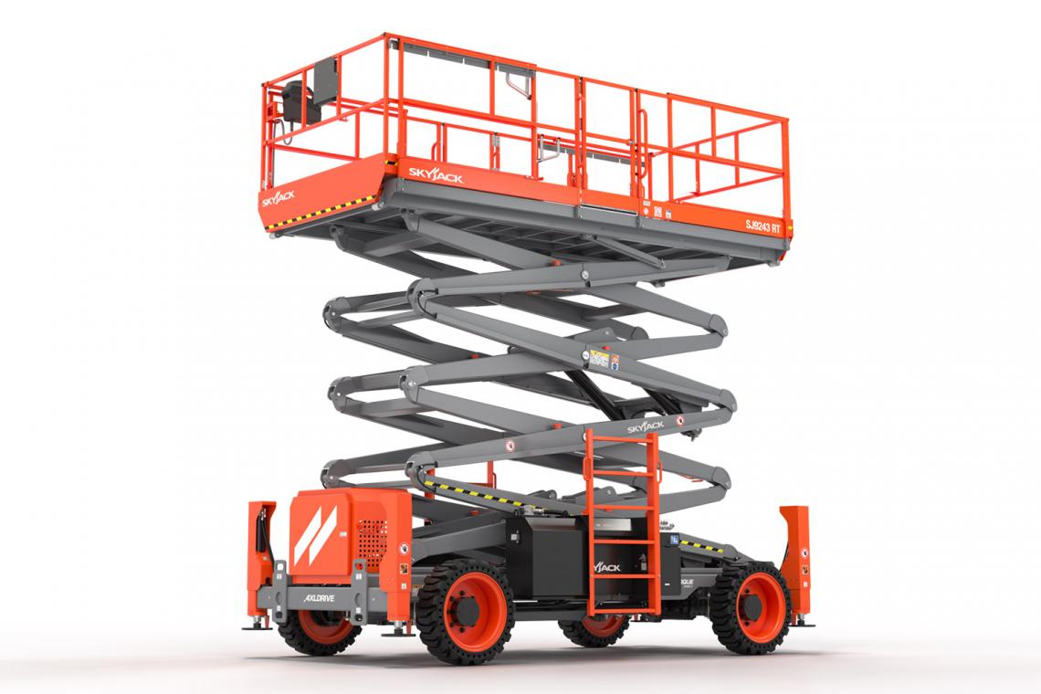 Skyjack SJ9243 RT, teikning 1